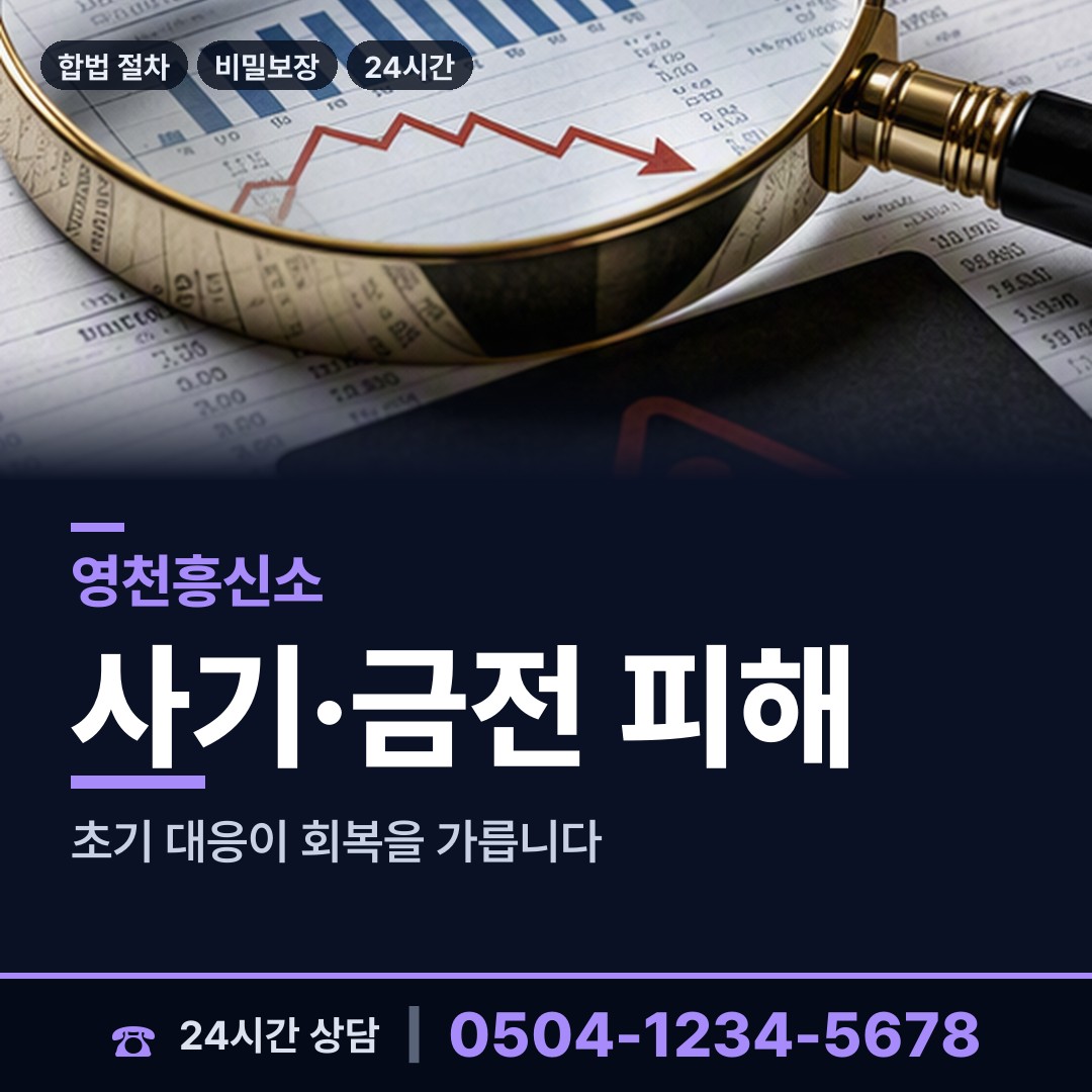 영천 신녕면 이혼조사 상담 안내